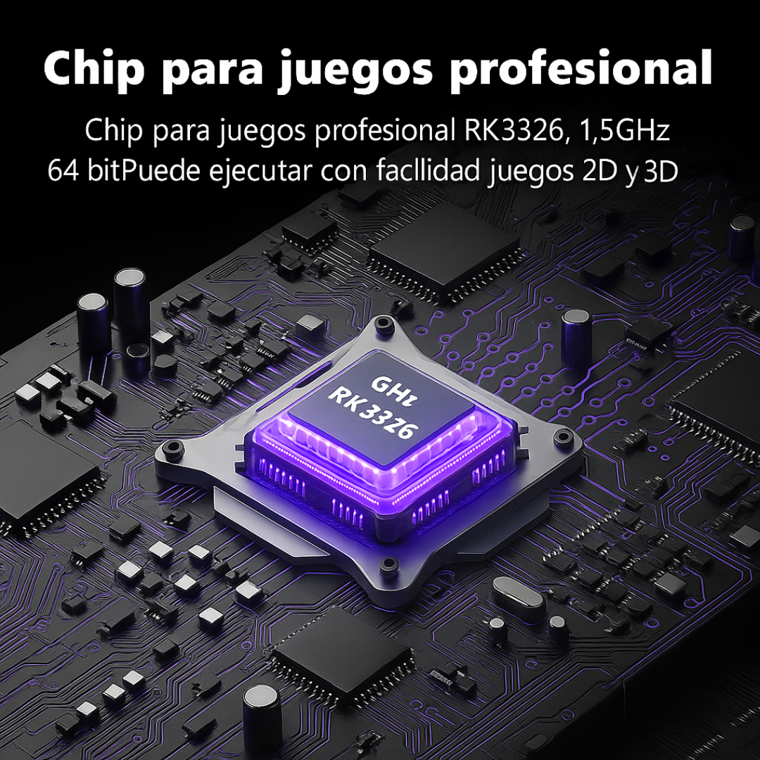 Consola Retro Portátil Premium | 4" HD, RGB y +20,000 Juegos