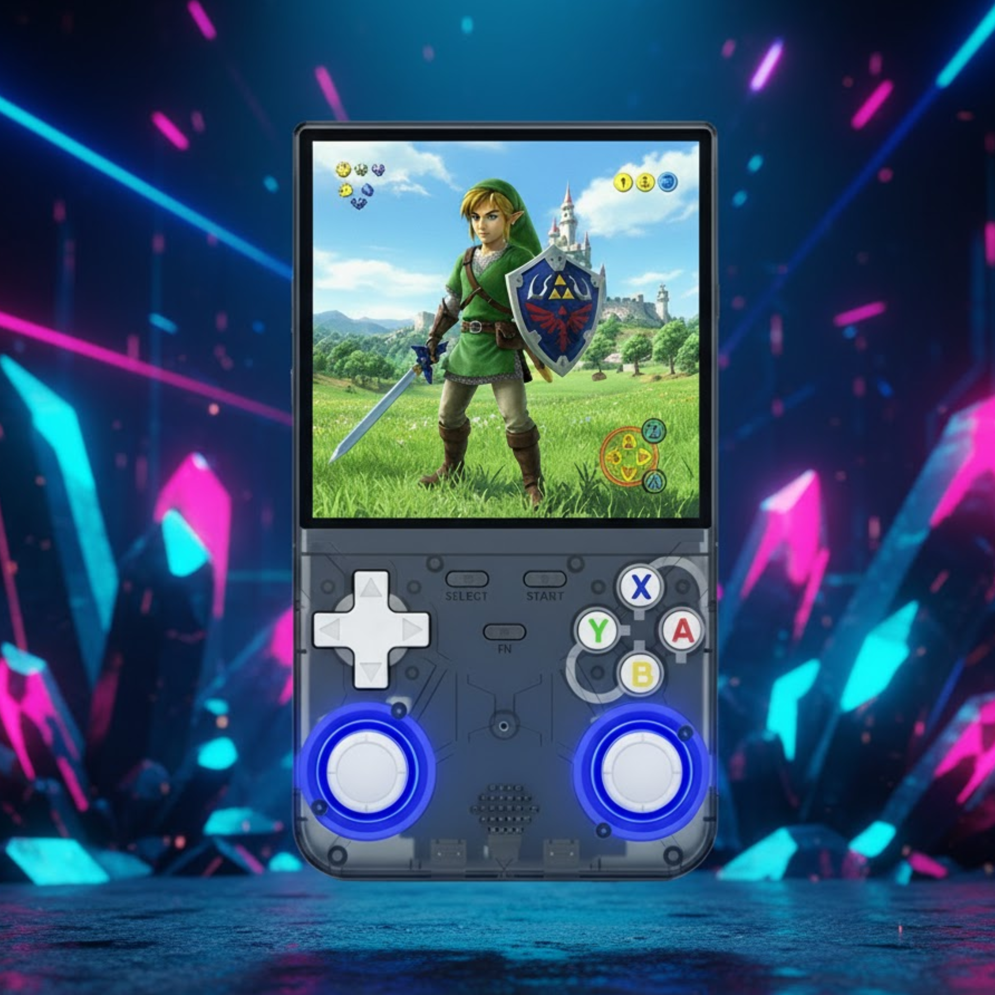 Consola Retro Portátil Premium | 4" HD, RGB y +20,000 Juegos